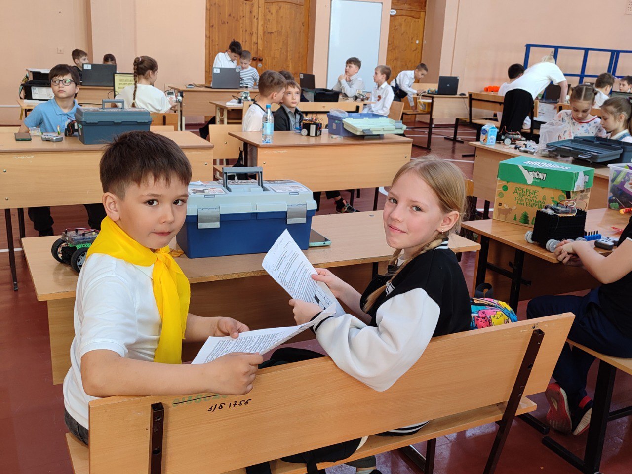 Областные соревнования по робототехнике.